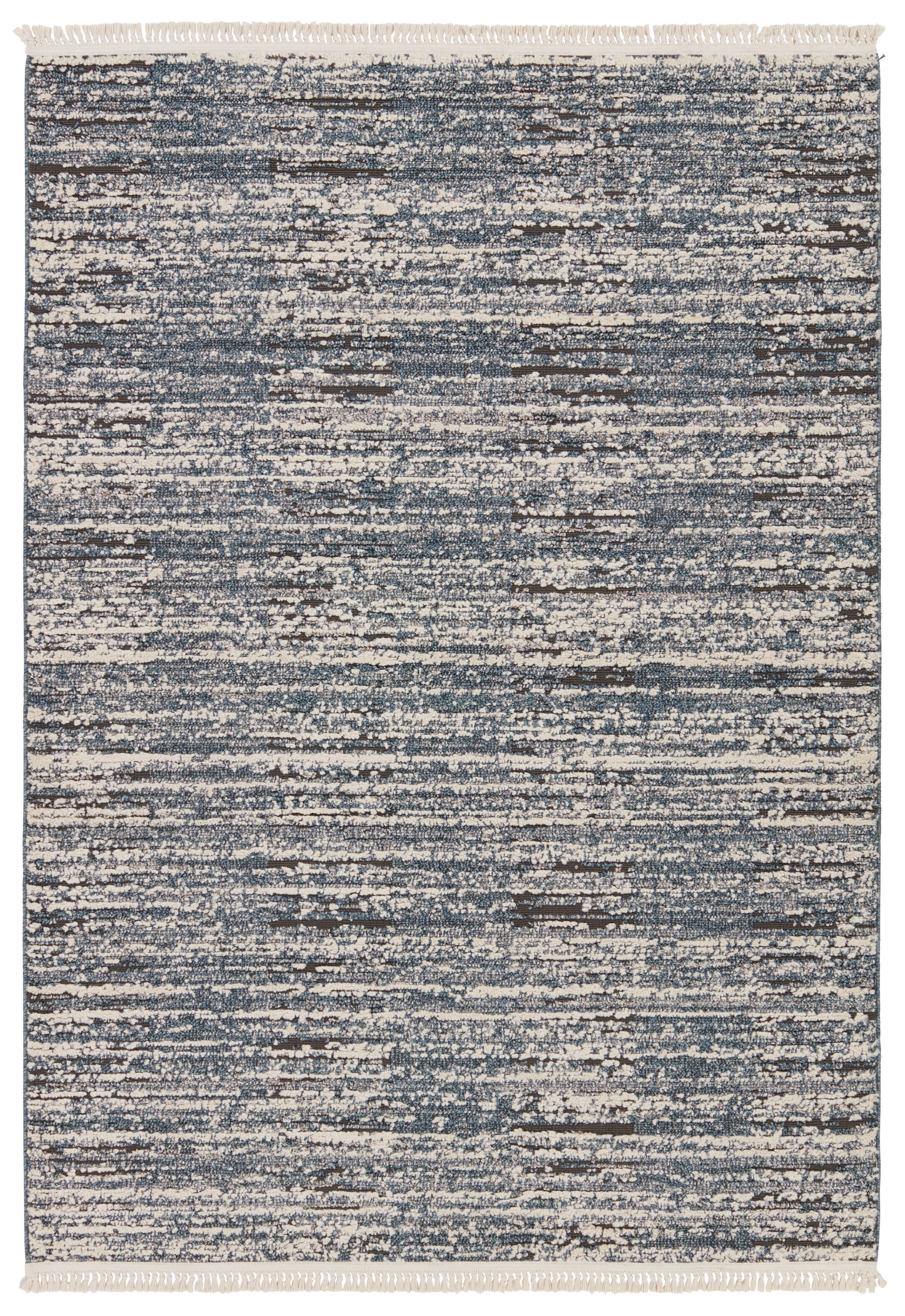 Jaipur Living Duna Striped Blue/ Gray Area Rug (9'X12')