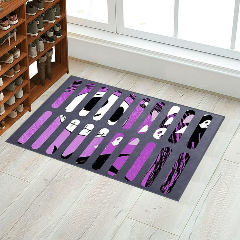 Creative Leaf Print Door Mat, Comfortable Non-slip, Anti-fouling