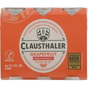 Clausthaler Non-Alcoholic Grapefruit Beer 6 - 11.2 fl oz Cans