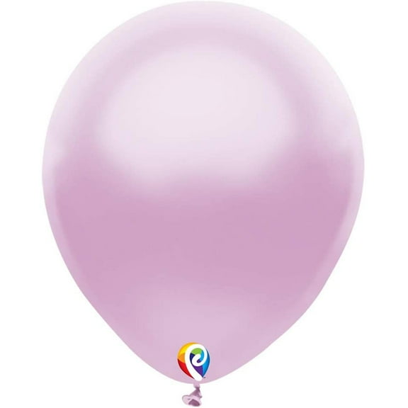 Funsational 12" Pearl Lilac Latex Balloons, 50ct