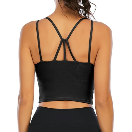 

Women Cami Bra Chest Pad Vest Without Steel Ring Longline Sling Vest Comfortable