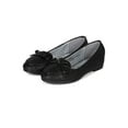 thumbnail image 5 of New Girl Little Angel Lola-803E Glitter Leatherette Bow Moccasin Ballerina Flat, 5 of 5