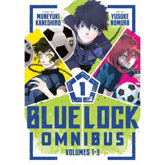 Blue Lock Omnibus Blue Lock Omnibus 1 (Vol. 1-3), (Paperback)