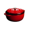 1PK Lodge Cast Iron Dutch Oven 11.5 in. 7.5 Red