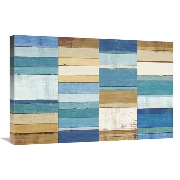 Global Gallery's 'Beachscape I' By Michael Mullan Stretched Canvas Wall Art