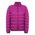 thumbnail image 4 of Daznico Women's Short Lightweight Down Jacket | Stand Collar Quilted Coat with Down for Winter Warmth,Size:S, 4 of 5