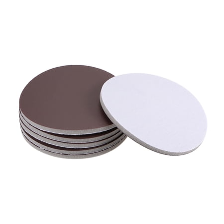 5-Inch Sanding Sponge Hook and Loop Sanding Disc Wet / Dry for Car Wood Drywall Metal Brown Corundum 3000grit 6pcs