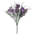 thumbnail image 4 of Matsuzay Fondo de rama de flores artificiales, jarrón de mesa, ramo de plantas, adorno de ambientes, decoración de fiesta de jardín de Type8 NO8, 4 of 6
