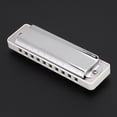 thumbnail image 4 of 20 Tone Harmonica, D Major Harmonica, Birthday Present For Student D Key Music Instrument For Beginner For Stage Performance Musician Teaching Supplies, 4 of 8