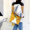 thumbnail image 3 of Xuewenshw Stylish Versatile Cute Quacking Pattern Blue Strap Shoulder Bag Function Portable Storage Pouch under Bed Sweater Storage, 3 of 4