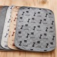 thumbnail image 3 of Visland Dog Diaper Pad Pet Training Pad Highly Absorbent Extra-Soft Quick Dry Cartoon Print Washable Pet Dog Cat Urine Mat, 3 of 7