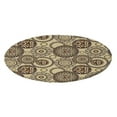 thumbnail image 3 of Elastic Edged Waterproof Backed Fitted Table Elastic Edged Table Cover Cover Tableclothes Style F 1.5m, 3 of 9