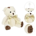 thumbnail image 4 of FELTECHELECTR Muñeca de oso de peluche para fiesta, encantadora muñeca con almohadas, regalos, globo, oso, propuesta, muñeca, 4 of 7