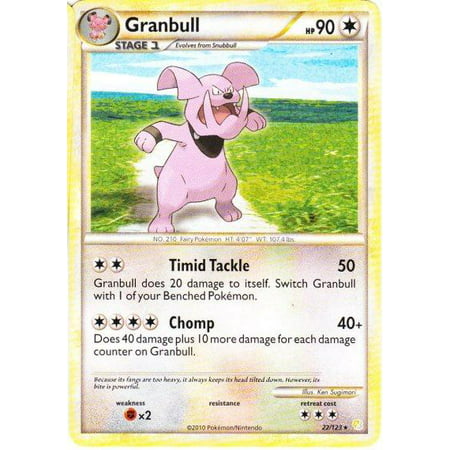 Pokemon HeartGold SoulSilver Granbull #22