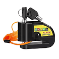 thumbnail image 1 of Candado Disco Alarma Malubero Bloqueo Moto Bicicleta Impermeable Negro, 1 of 4