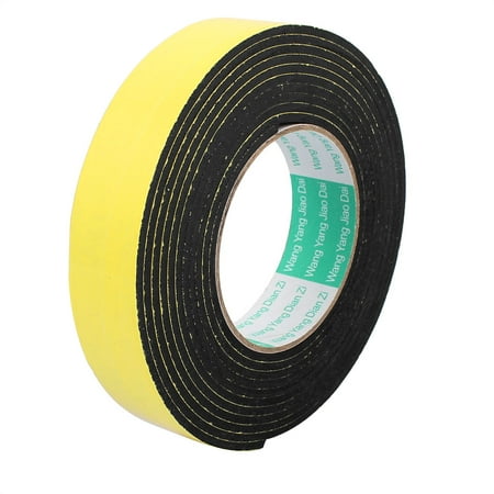 30mm Width Single Side Self Adhesive Shockproof Sponge Foam Tape 4 Meters Length