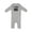 AC-Heather Grey, variant on Mudding off Road Adventure Four Wheeling Baby Romper Coveralls