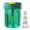 Green, variant on PC Mini Motivational Water Bottle with Handle – Portable Leakproof Jug for School Travel Gym – 300ml Black