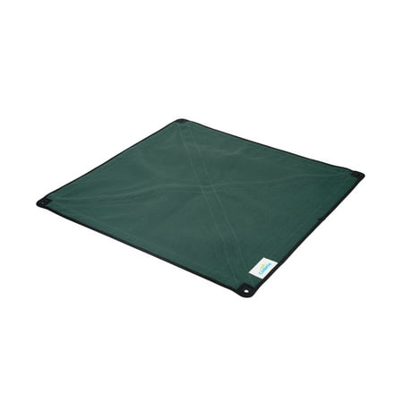 UPC: 0799870500009 | Coolaroo On the Go Elevated Pet Bed Replacement Cover  Medium  Brunswick Green