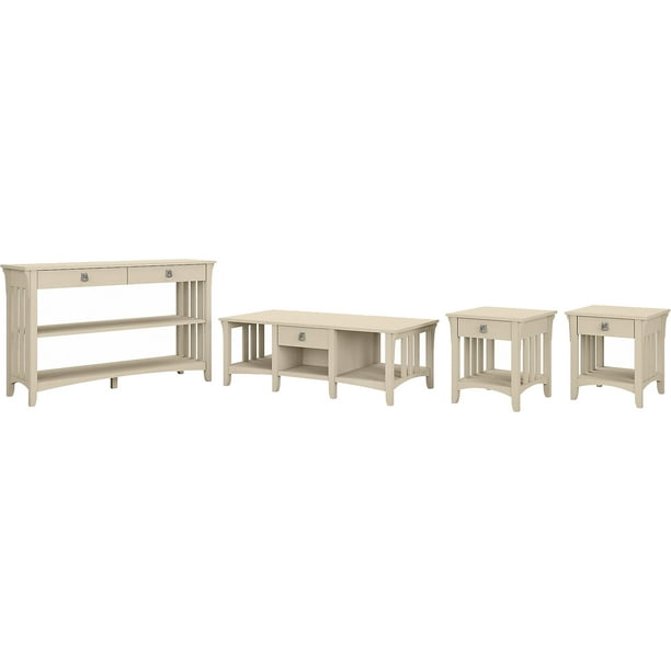 Bush Furniture 47 52 X 23 62 Coffee Table W Console 2 End Tables Sal039aw Com Console Table 2 End Tables Sal039aw, Mainstays Pilson Console Table