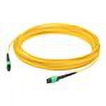 UPC: 0821455054062 | AddOn 5m MPO OS1 Yellow Patch Cable – patch cable – 16.4 ft – yellow