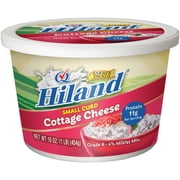 Hiland 4% Small Curd Cottage Cheese, 16 Oz