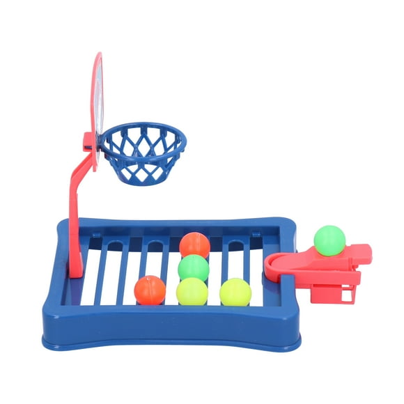 Finger Ejection Basketball Game, Unique Structure Desktop Basketball Game Hands on Skills Training Easy To Play for Gift Toy for Intelligence Training Blue