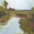 thumbnail image 2 of Green, Jacob 20x20 White Modern Wood Framed Museum Art Print Titled - Low Country Landscape II, 2 of 4