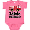 thumbnail image 3 of Inktastic Little Firefighter Fire Engine Boys or Girls Baby Bodysuit, 3 of 5
