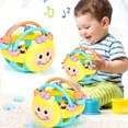 thumbnail image 5 of Juegos de sonajero para bebés juguetes sensoriales para bebés de 0 12 meses 1 año bola giratoria agarre desarrollo de actividades juguetes de dentición de silicona, 5 of 5