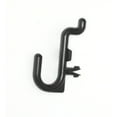 thumbnail image 4 of J & L Style Plastic Black Pegboard Locking Hooks Kits - Mulit-Packs | Garage storage jewelry tools crafts Plastic Peg board hooks - 100, 4 of 10
