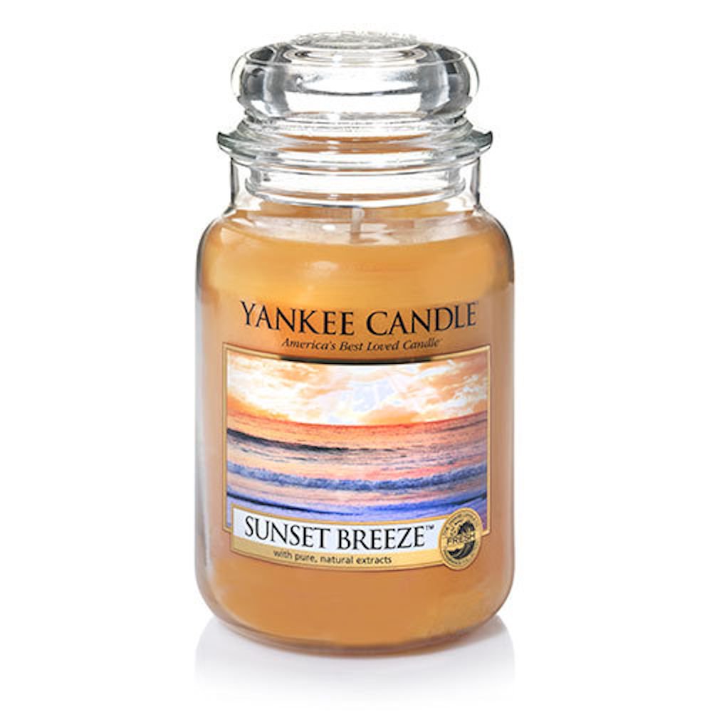 Yankee Candle Sunset Breeze Large Jar 22 oz Candle 1352164 Walmart