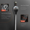 thumbnail image 4 of A-Premium CV Axle Shaft Assembly Compatible with Hyundai XG300 2001 V6 3.0L XG350 2002-2005 V6 3.5L, Front Right Passenger Side, Replace# 4950039850, 4 of 9