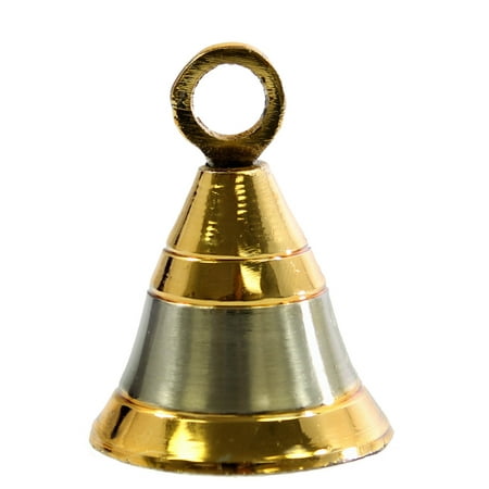 SMALL HANDHELD CALL BELLS - Brass Silver - SERVICE BELL