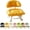 Orange, variant on 360-Degree Rolling Low Stool with Backrest, Soft Padding Ergonomic Backrest Rolling Chair, Low Noise 4 Casters Comfortable Rotating Stool, for Home and Office Use (Orange)