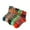 #1187-Multicolor, variant on Women's Mid-Calf Rabbit Wool Socks, Thick and Warm Thermal, Color-Blocked for Fall and Winter Daily Use