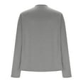 thumbnail image 7 of Sevevn Cardigan Sweaters for Women Women's Long Sleeve Crewneck Casual Cardigan Sweater Holiday Gift Finder Gray XXL, 7 of 7