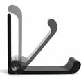 thumbnail image 5 of Perchero de pared plegable de aluminio de 4 piezas, percha multifuncional plegable con esquinas redondeadas para auriculares, mochilas, baño (plata noble), 5 of 5