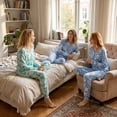thumbnail image 7 of Loritta Secret 2 Pieces Womens Pajamas Sets Comfy Printed Loungewear Sets Woman with Pockets,S-2XL, 7 of 7