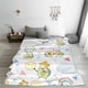 thumbnail image 5 of Balery Green Blue Avocado Manta de Felpa Suave y Acogedora – Cobija de Franela Aterciopelada para Cama, Lavable y Cálida para Sofá, Mascotas, Transpirable-40"x30", 5 of 7