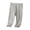 Grey, variant on CPNG Girls Spring Summer Thin Knitted Leggings Pants Solid Color High Waist Slim Fit Leggings Stretchy Capri Legging Tight Pants