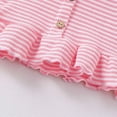 thumbnail image 5 of TOWED22 Toddler Baby Girl 2pcs Lovely Outfits Sleeveless Top and Shorts Sweet Sets Summer Tank Tops Clothing with Pockets Casual Elastic Waist(Pink,2-3 Y), 5 of 6