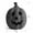 Black, variant on Fall Decor - 5.1" Halloween Orange Handmade Resin Pumpkin Jack O' Lantern Decorations, Vintage Autumn Farmhouse Pumpkin Table Decoration for Home Indoor Outdoor Front Porch Mantel