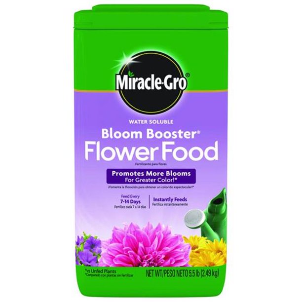 MiracleGro 5.5 lbs Bloom Booster Powder Plant Food, Pack of 6