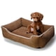 thumbnail image 4 of Cama para perros, camas para gatos de interior, cama para mascotas para cachorros y gatitos, extra suave y lavable a máquina con fondo Oxford antideslizante y resistente al agua, 4 of 6