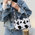 thumbnail image 2 of Bolso de lona con estampado de animales NQ Bolso pequeño Vintage para hombro cuero suave con cartera para teléfono, 2 of 4