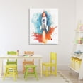 thumbnail image 3 of Stupell Industries Bohemian Rocket Launch Adventure Canvas Art, 30 x 40, by Ray Powers, 3 of 8