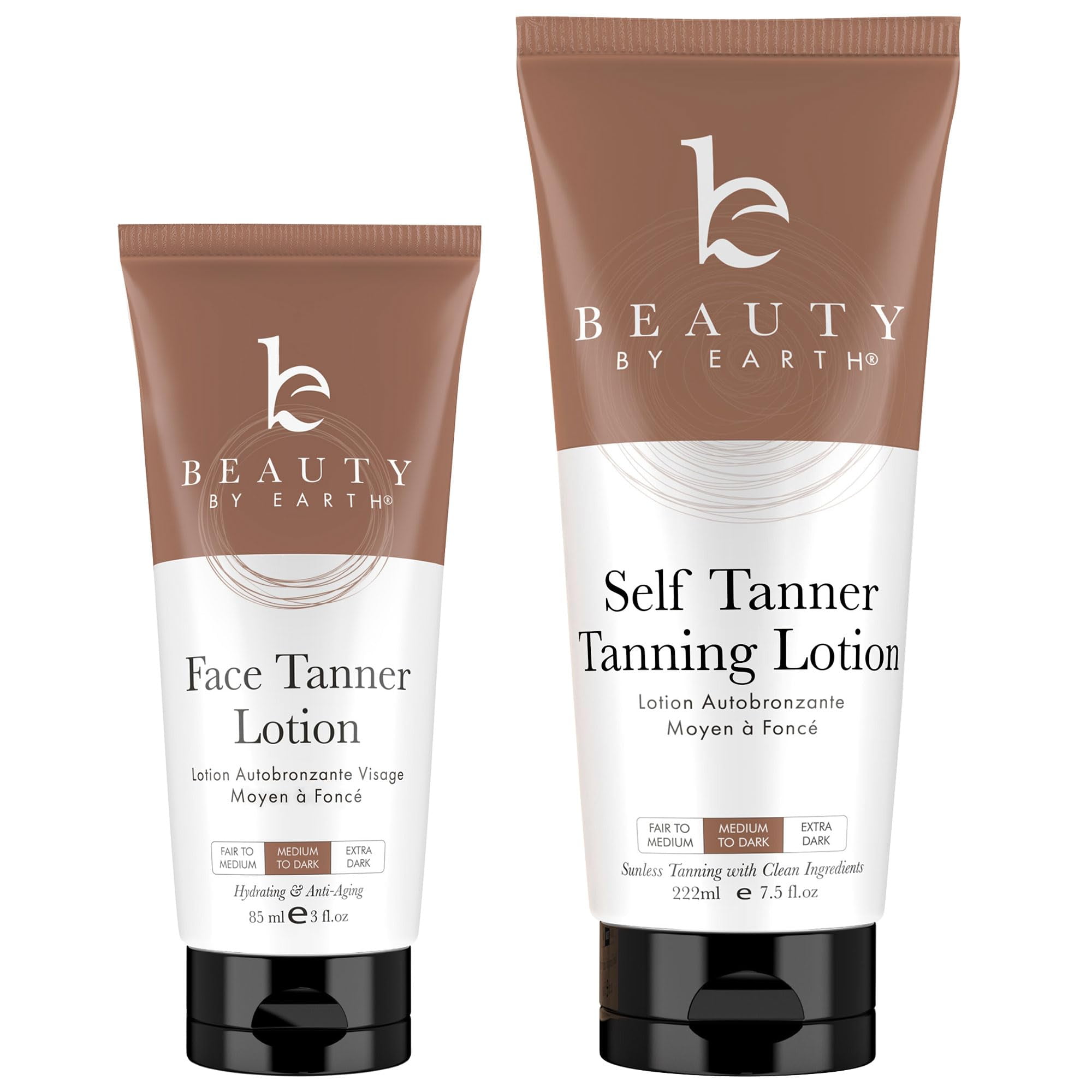 Self Tanner Face & Body With Organic Aloe Vera & Shea