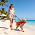 thumbnail image 6 of Dog Life Jacket, Dog Life Vest Adjustable Ripstop, Dog Swimming Safety Vest with Superior Buoyancy & Rescue Handle for Small Medium Large Dogs, Swim, Pool, Beach, Boating, 6 of 8