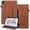 Brown, variant on DWaybox Case for Honor Pad 20 / Honor Tablet 20 12.1 inch Released 2026, Retro PU Leather & TPU Hybrid Shockproof Cover with Kickstand, Card Slots, Anti-Slip Grip Strap -Red